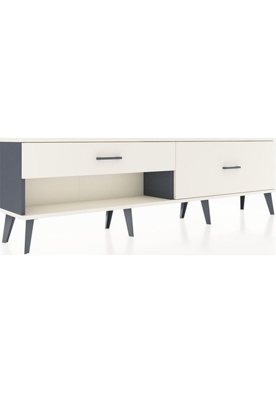 Arges Tv Ünitesi 2 Çekmeceli 176x30x51 Antrasit-aytaşı/aytaşı Aytası/aytası Arges Tv Ünitesi 2 Çekmeceli 176x30x51 Antrasit-aytaşı/aytaşı Aytası/aytası