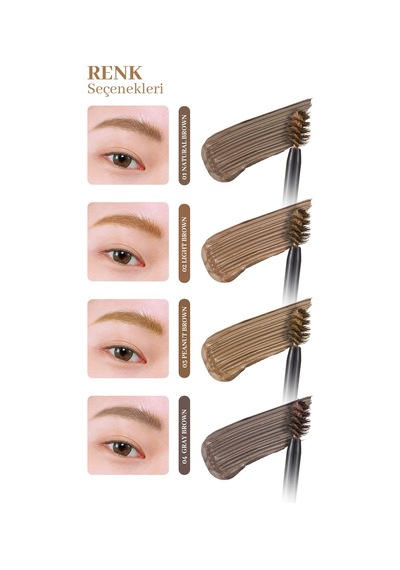 Clio Kill Brow Color Brow Lacquer 03 Peanut Brown