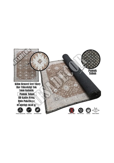Renkli Mandala Halısı Kilim Desenli Halı Şönil Yuvarlak Kısa Havlı Mutfak Halısı Ve Yatak Odası Halısı Kapı Önü Paspas 80 X 80 Cm