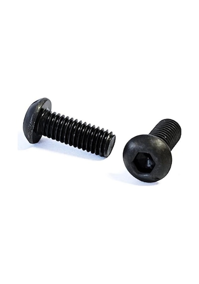 Bombe Başlı İmbus Civata Siyah Dın 7380 M8x30 Mm 20 Adet