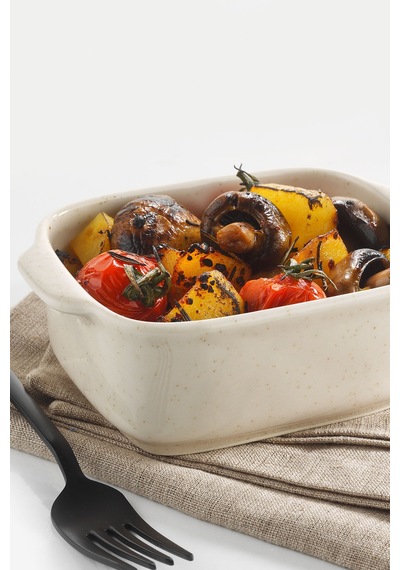 Kütahya Porselen Cookwell 2 Parça 15 CM Fırın Kabı Tarçın