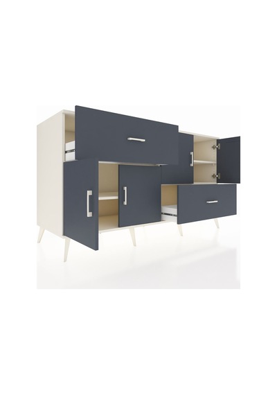 Kronos Konsol 3 Raflı 2 Çekmeceli 4 Kapaklı 176x59x99 Aytaşı-antr Aytaşı-antrasit Kronos Konsol 3 Raflı 2 Çekmeceli 4 Kapaklı 176x59x99 Aytaşı-antr Aytaşı-antrasit