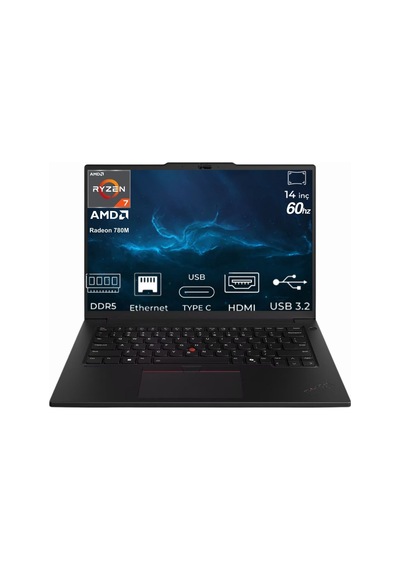 Lenovo Thinkpad P14S Gen 5 21MFS2MQ00-K26 R7-8840HS 128 GB 4 TB SSD 14" Free Dos Dizüstü Bilgisayar