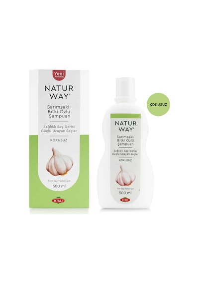 Otacı Naturway Sarımsaklı Bitki Özlü Şampuan  500 ML