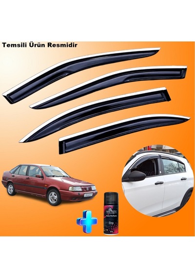 Fiat Tempra Mügen Cam Rüzgarlığı Abs Nikelajlı Cam Rüzgarlığı Tüm Kasalar 4 Lü + Ebrayn 150 Ml Koku