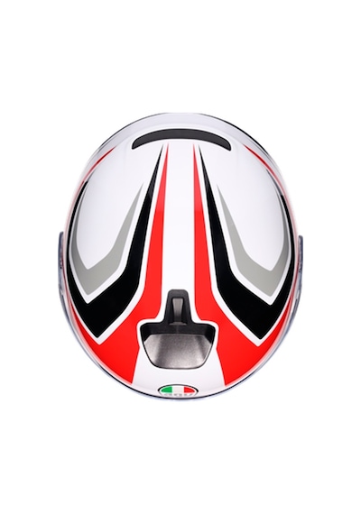 Agv Kask/ırıdes Tolosa Black Grey Red Conf Siyah