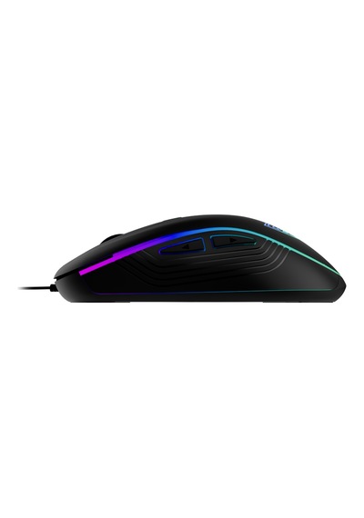 Gamdıas Aura Gs3, Çok Renkli Aydınlatma, Usb Kablolu, 6 Tuşlu, Gaming Mouse, 3.600 Dpı, Siyah