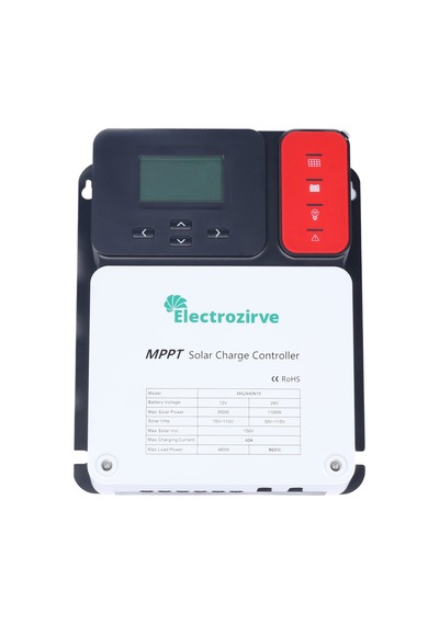 Electrozirve Ma Serisi 40 Amper Mppt Solar Şarj Kontrol Cihazı 12v-24v