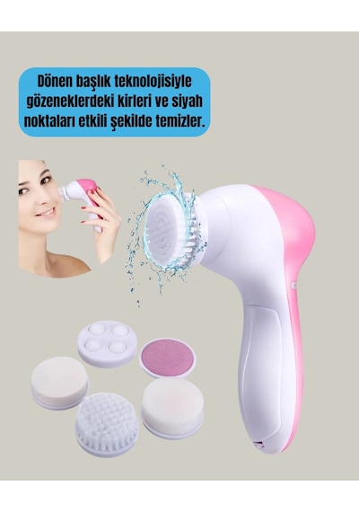 Çok Fonksiyonlu Elektrikli Yüz Bakım Fırçası -