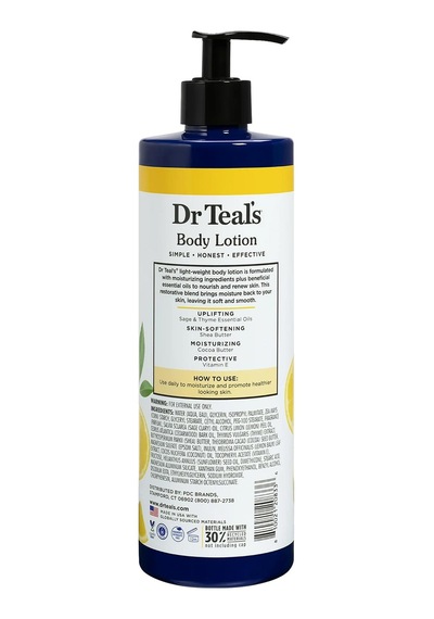 Dr.teals Prebiotic Lemon Balm Nemlendirici Vücut Losyonu 532ml