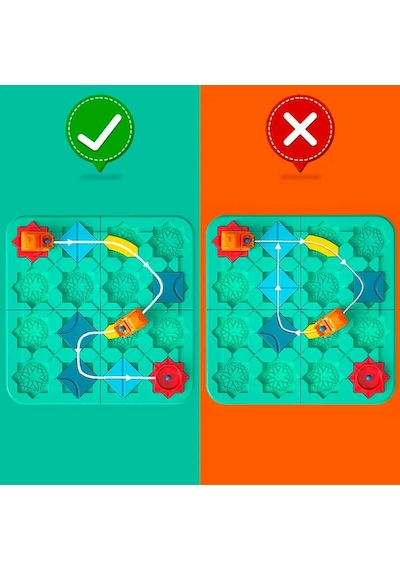 Code & Go Kodlama Oyuncağı, Stem, Mantıksal Yol Oluşturma Oyuncağı, Eğitici Oyuncak, Yaratıcı Düşünme, Akıl Ve Zeka Oyunu