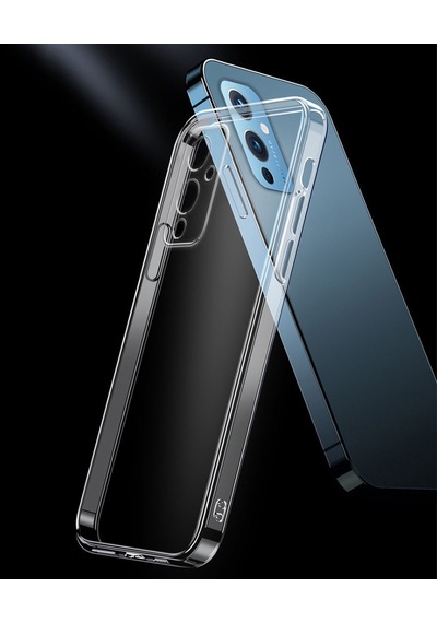 One Plus Uyumlu 9 Kılıf Zore Şeffaf Süper Silikon Kapak