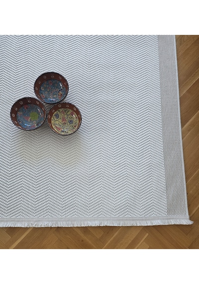 Elvey Home Lara Krem Bej Sisal İskandinav Extra Yumuşak Özel Kesim Kolay Temizlenen Salon Koridor Mutfak Halısı 01-krem/bej