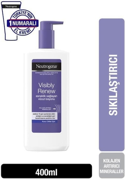 Neutrogena Visibly Renev Esneklik Sağlayan Vücut Losyonu 400 ML