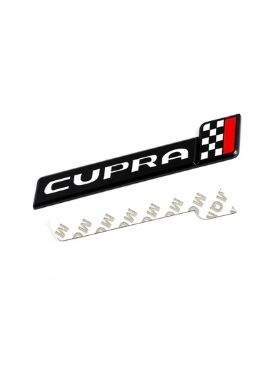 Seat Cupra Metal Bagaj Çamurluk Arma Siyah