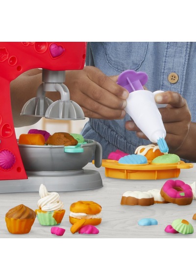 Play-doh Yaratıcı Mutfağım Sihirli Mikser Oyun Seti, Mikserle Bir Çok Renkli