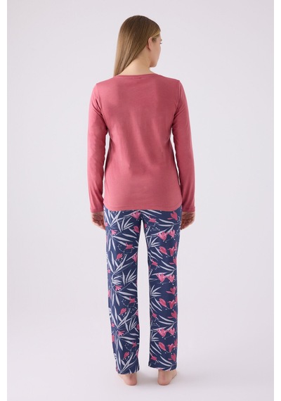 Pierre Cardin Kadın Pembe Pijama Takımı Pc8903-s-v1 Pembe