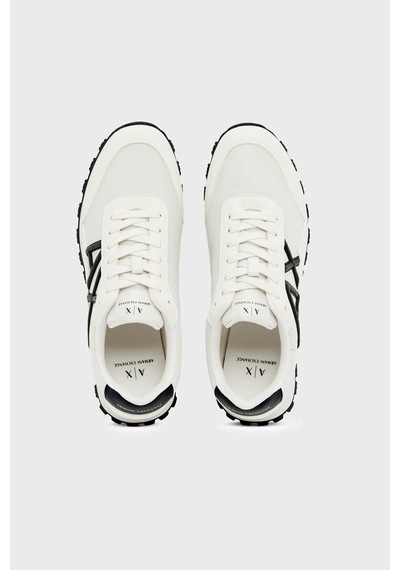 Armani Exchange Erkek Ayakkabı Xm001960 Af19388 M0017 Beyaz-siyah
