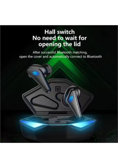 Time&Tech K55 Tws Bluetooth 5.4 Kulak Içi Pubg Oyuncu Kulaklığı