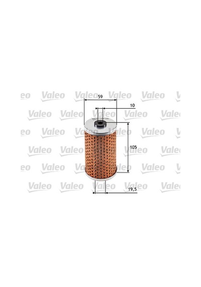 Valeo 586585 Yağ Filtresi Mercedes M102 W201 W123 S123 C123 W460 W461 W463 B601 B602 A0001802409