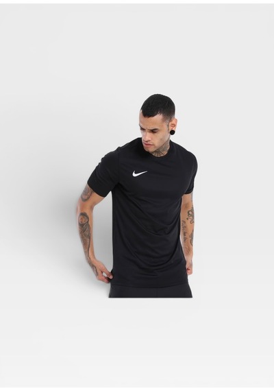 Nike Dri-fıt Park Vıı Bv6708-010 Erkek Futbol Forması Siyah Antrenman Tişörtü