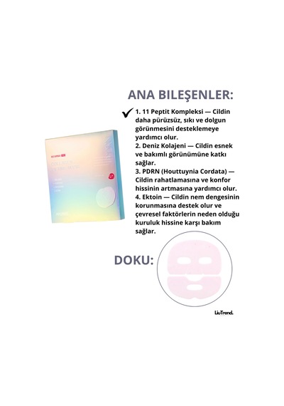 Apothe Red Capsule Pro-collagen Lifting Mask 34g Kırmızı Kapsüllü Ve Pro-kolajen İçeren Lifting Maske