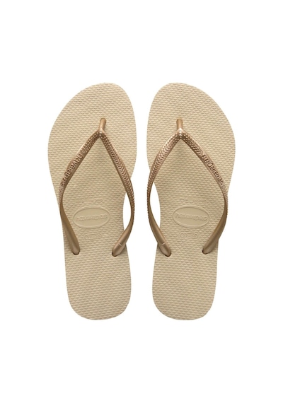 Havaianas Slim Sand Gray/light Golden Kadın Terlik 37-38 Altın