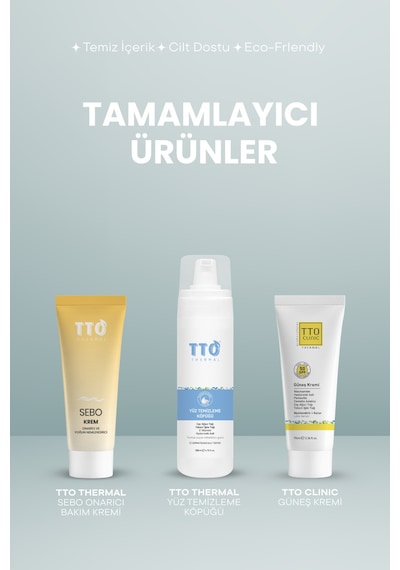 Tto Thermal Sebo Şampuan 250 Ml – Onarıcı ve Yoğun Nemlendiricili Kepek ve Egzama Karşıtı