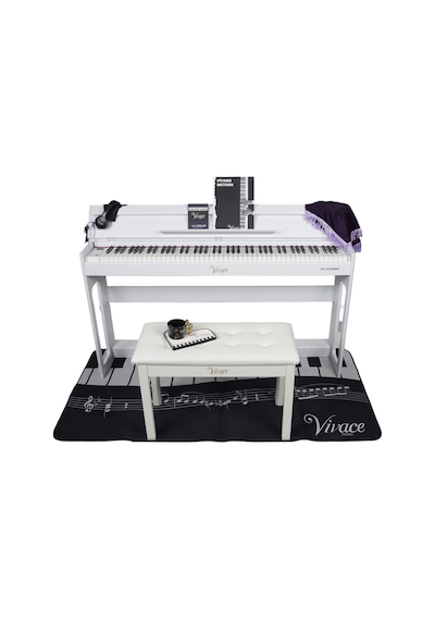 Vivace Piano Vx-d1920wh Beyaz Mat Dijital Piyano Full Setli
