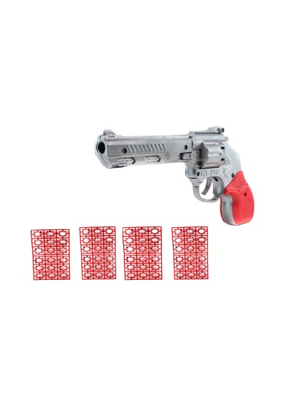 Kapsül Tabanca Gümüş 24 Cm 72 Adet Kapsül
