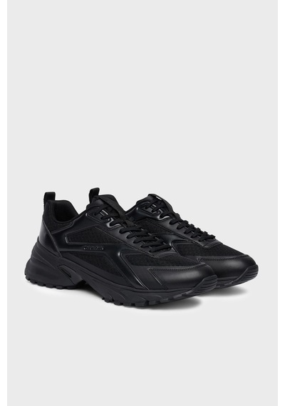 Calvin Klein Logolu Sneaker Ayakkabı Hm0hm023410gj Erkek Ayakkabı Hm0hm02341 0gj Siyah