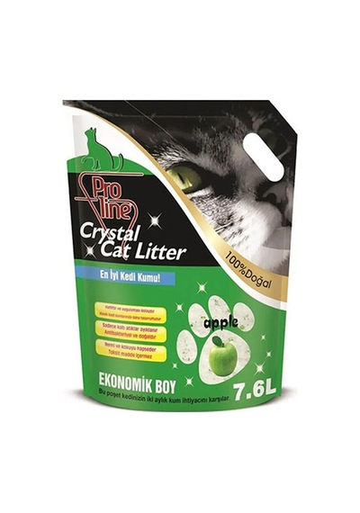 Proline Elma Aromalı Kristal Kedi Kumu 2x7,6 Lt 115-41000.02
