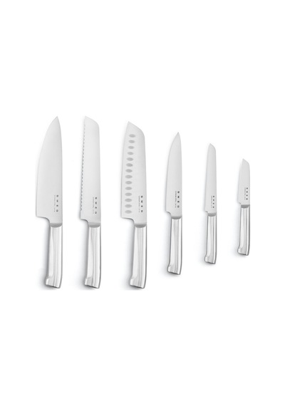 Smeg Kbsf02pb Pastel Mavi Standlı Bıçak Set Mavi