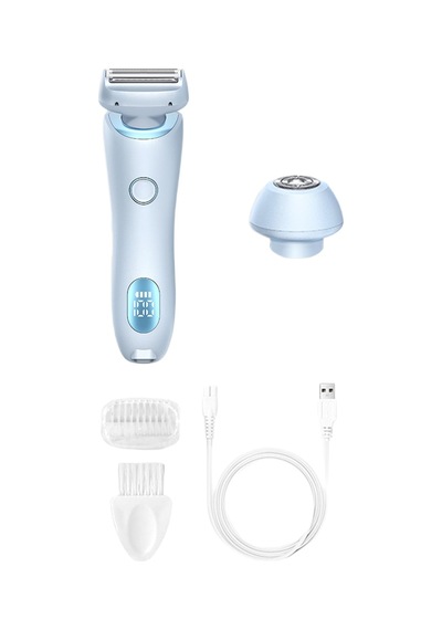 Klaria Ladyglow Pro Saniyeler İçinde İpeksi Pürüzsüz Bir Cilt İçin Nano Tıraş Makinesi Islak Ve Kuru Tıraş İçin Su Geçirmez Kadın Epilatörü