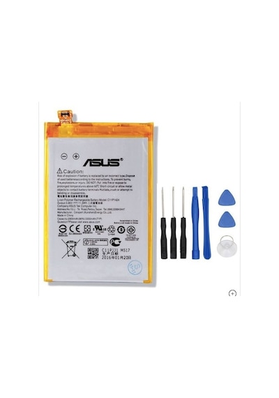 Asus Zenfone 2 C11P1424 Ze551Ml Ze550Ml Batarya Pil +Tamir Seti