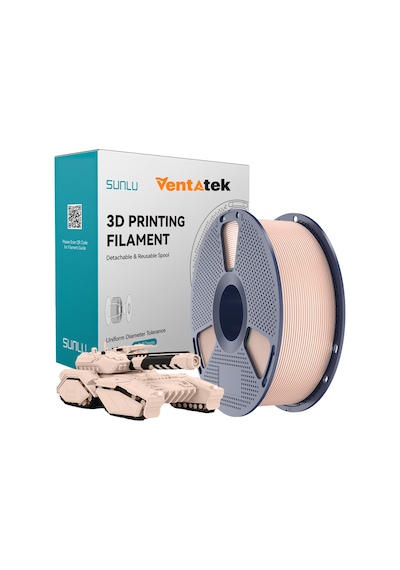 Sunlu Bej Pla Filament - 1.75mm - 1 Kg Bej
