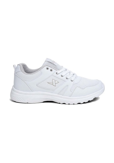 Xstep 020 Unisex Fileli Günlük Hafif Spor Ayakkabı Beyaz