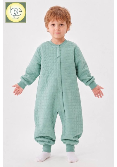 Babyhola Begı Kapitone 1.5 Tog Unisex Bebek Uyku Tulumu 2704 Yeşil