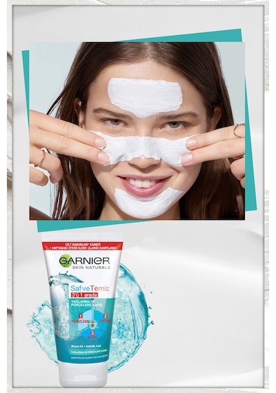 Garnier Saf & Temiz 3ü 1 Arada Temizleme Jeli 150 ML