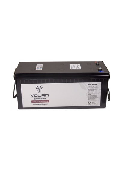 12 Volt 150 Amper Jel Akü Deepcycle Derindöngü