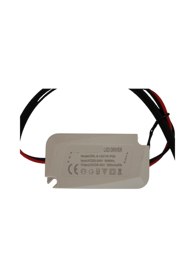 8-12X1W Led Driver 350mA 25-42V Power Led Sürücü IP20 Power Led Driver