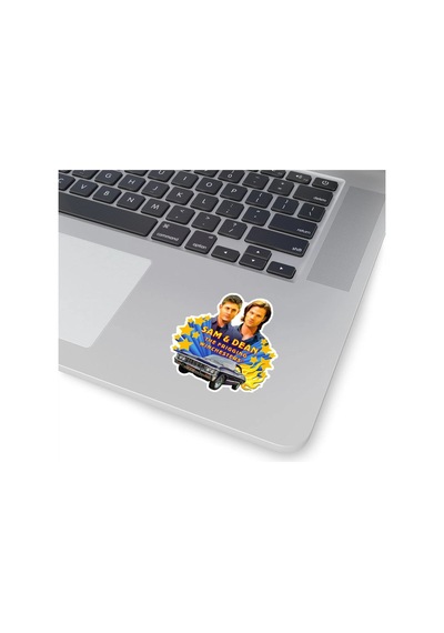 Supernatural Dizisi Seri 1 Macbook Notebook Tablet Telefon Ajanda Laptop Defter Sticker Seti Diğer