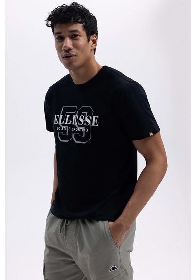Ellesse Tişört 2025 İlkbahar-yaz Siyah