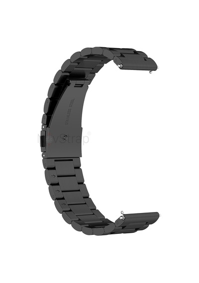 Novstrap Huawei Watch Gt4 41mm İle Uyumlu Kordon 18mm Pimli Çelik Metal Kordon Kayış