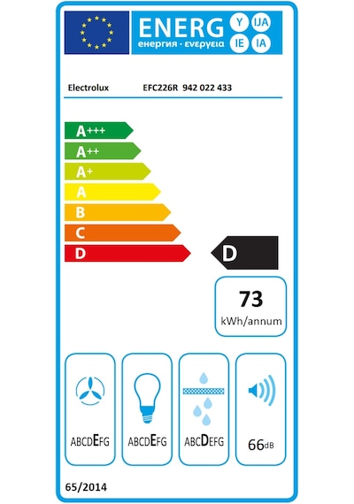 Electrolux EFC226R Rustik Ada Tipi 60 CM Davlumbaz