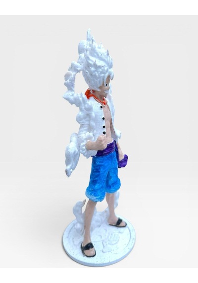 One Piece Monkey D. Luffy Gear 5 Figür Anime Biblo Karakter Heykelcik 15 Cm Koleksiyonluk