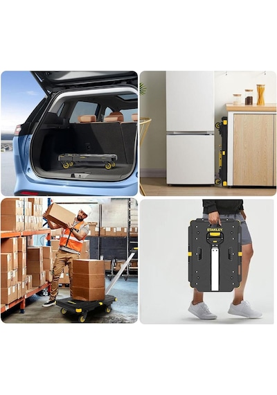 Stanley Pc532b 137kg 62x45cm Dört Tekerli Çekme Kollu Yük Ve Pake