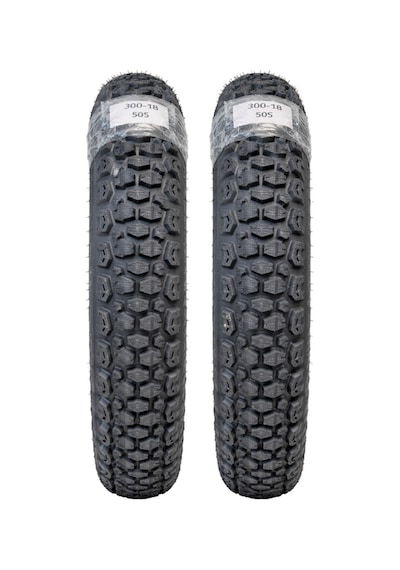 300-18 Tl Ve 300-18 Tl Dubleks Motosiklet Lastik Seti
