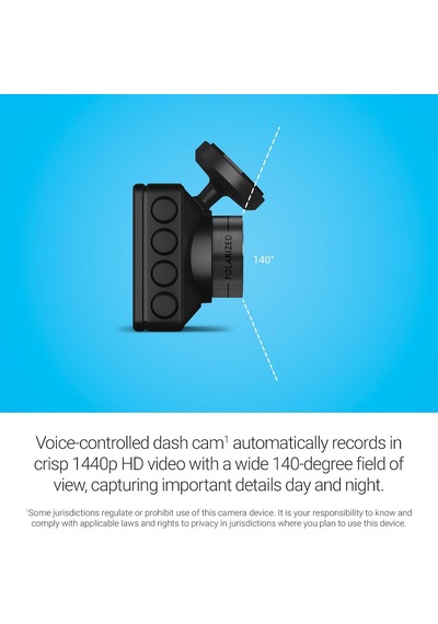 Dash Cam X210, 1440p Hd Araç Kamerası, 140 Görüş Açısı, 6,1 Cm Ekran, Sesli Kontrol