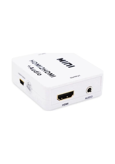 Hdmı Ses Ayırıcı Hdmı To Hdmı+Audıo 3.5 Mm Jak Girişi Hdmi Extrac